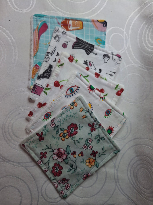 Lingettes démaquillantes par lot de 5